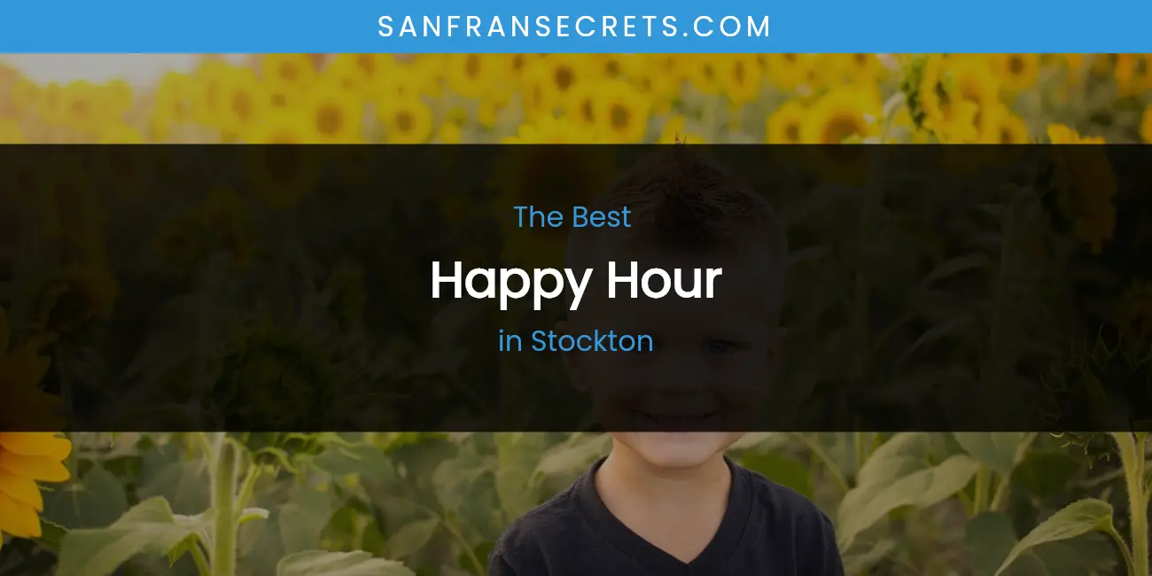 Stockton's Best Happy Hour featured