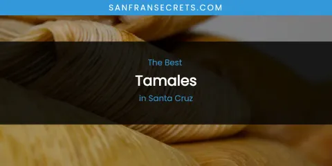 Santa Cruz's Best Tamales